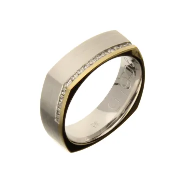 Bandring_Trauringe-585-Bicolor-Brillanten-0-21ct