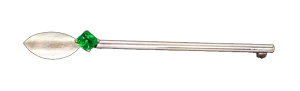Brosche_Brosche-Weissgold-Smaragd