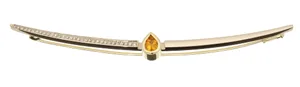 Saphir_Brosche-Weissgold-Saphir